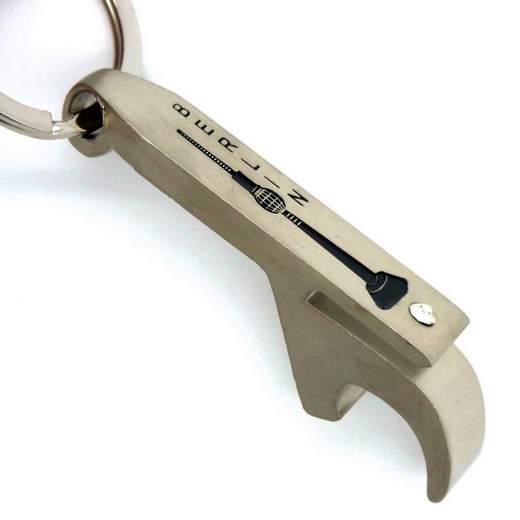 Key fob bottle opener