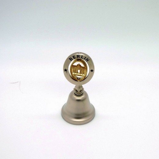 Handglocke 6cm Brandenburger Tor (Innenteil drehend)