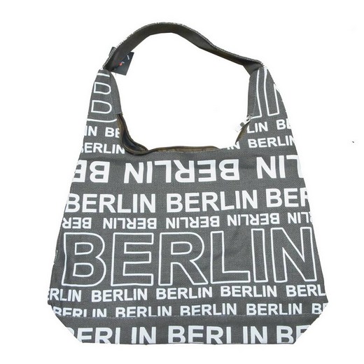 Shopping bag 45x54cm robust grey