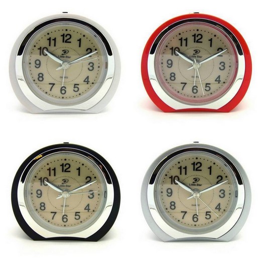Travel alarm clockmm mit Motiv # 3111 in different colours