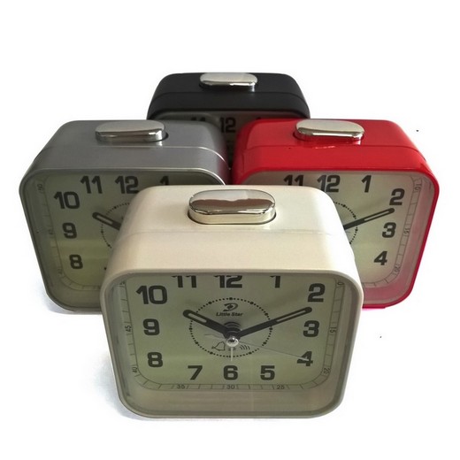 Travel alarm clockmm mit Motiv # 3719 in different colours