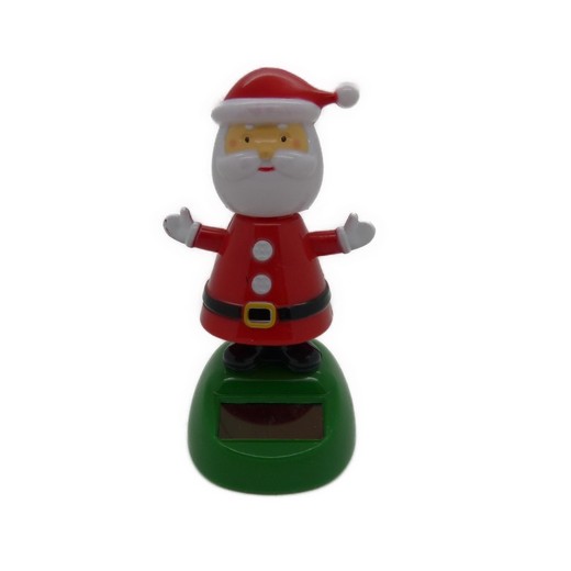 Solar Wackelfigur Weinachtsmann.
