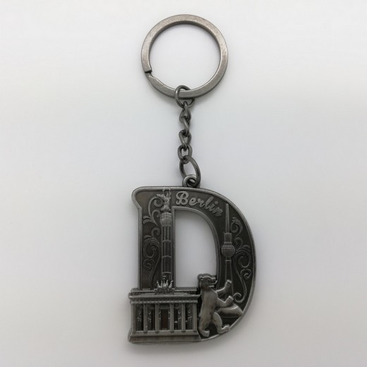 Keychain Letter D