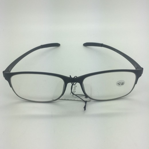 Classic Spring-Hinged Reading Glasses +4.0 (E766)