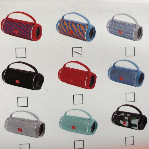 Multimedia Lautsprecher mit Bluetooth,FM-Radio,USB,Micro-SD TG116,19cm x 12cm