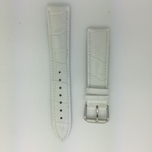 Leder Uhrenarmbänder 18-19 mm Genuine Lederarmband mit Krokodilmuster (farbig sortiert)