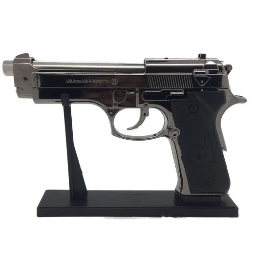 Deko Feuerzeug Pistole 21.5cmx 14cm mit Halterung