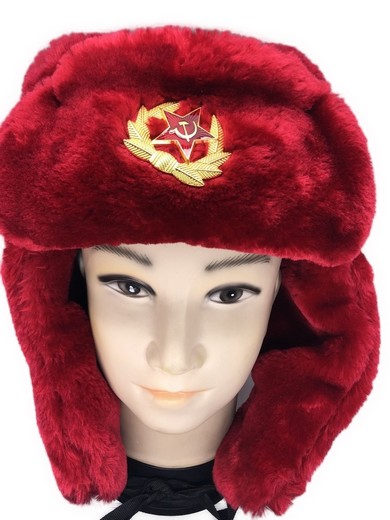 CCCP hat in red (mixed size 59-62)