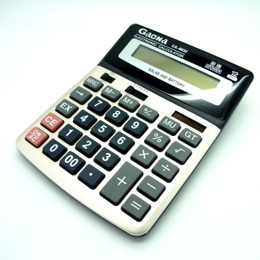 XL pocket calculator GAVAO CA-8832 (12-digit display)