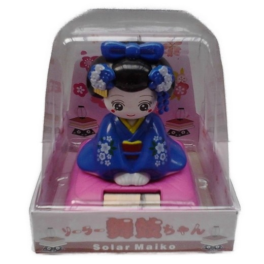 Wiggle Geisha (blue-pink)