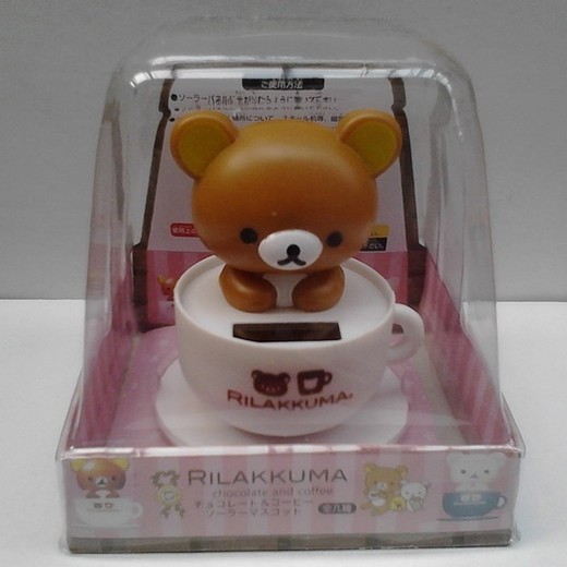 Rilakkuma Wackel-Bär (weiss)