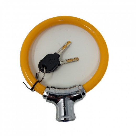 Schloss für E-Scooter Roller (Dicke 12mm, Länge 32cm, Geschlossen ∅ 12cm) farbig sortiert