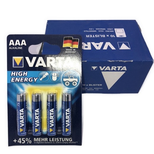 40x VARTA LR3 (AAA) Batterie