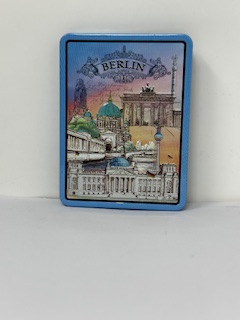 Kühlschrankmagnet 6x8cm mit Berlin-Motiv.