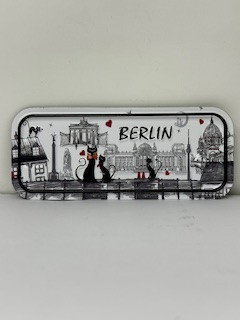 PVC Kühlschrankmagnet mit Berlin-Motiv (12x5cm)