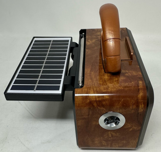 Radio Waxiba M-898BT-S mit Solar USB/SD/MP3/AUX/-Band AM/FM/SW1-3 (farbig sortiert)