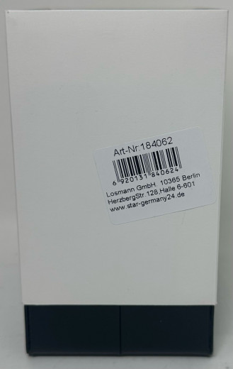 lader Uhren box Schwarz 11cmX10cmX7cm