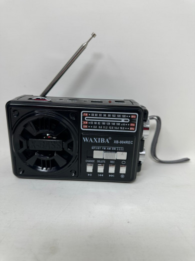 Radio Waxiba-904 REC mit  USB/SD/MP3/AUX/-Band AM/FM/SW1-3 (farbig sortiert)