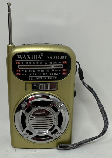 Radio Waxiba-882URT mit USB/SD/MP3/AUX/-Band AM/FM/SW1-3 (farbig sortiert)