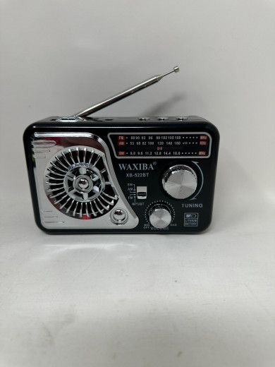 Radio Waxiba-522BT mit USB/SD/MP3/AUX/-Band AM/FM/SW1-3 (farbig sortiert)