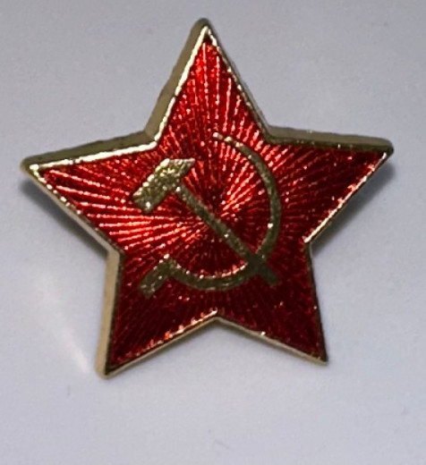 UdSSR Abzeichen roter Sterne 2,3 cm
