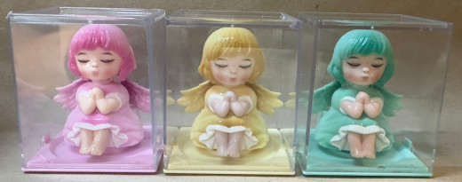 Solarbetriebene Dekoration Angel 5cmX6cmX5cm