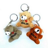 Schlüsselanhänger mit 5,5cm Plüschbär
