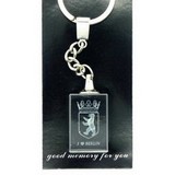 Schlüsselanhänger mit 3D-Kunstsoffglas