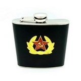 Flachmann Edelstahl 6ozmm mit Motiv #801