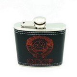 Hip flask stainless steel 6ozmm mit Motiv # 033