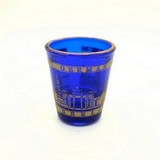 12x Schnapsgläser blau