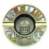 Aschenbecher goldoptik