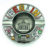 Aschenbecher silberoptik