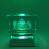 3D glass 8x5mm mit Motiv # 100122