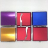 Metall Zigarettenetui (für 20 Zigaretten) 10cm in verschiedenen farb.