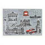 Fotomagnet 8x5,5cm aus Kunststoffleder (VPE 12)