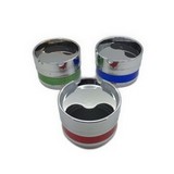 Dreh-Aschenbecher 9,5cm aus Aluminium (farbig sortiert)