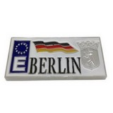 Kühlschrankmagnet als KFZ-Kennzeichenschild 7x5cm