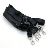 Schlüsselbänder Basic in SCHWARZ