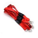 Schlüsselbänder mit Aufschrift BERLIN in ROT