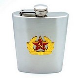 Flachmann Edelstahl 8ozmm mit Motiv #804