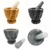 Steinmörser Mörser 10cmx 10cm (HxØ) - farbig sortiert