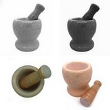 Steinmörser Mörser 11cmx 11cm (HxØ) - farbig sortiert