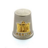 Thimble silver-gold