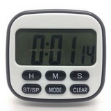 Eieruhr Digitaler Timer, Kitchen Timer Kurzzeitmesser mit Grossen LCD-Display und Laut Alarm und Magnet