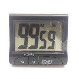 Eieruhr Digitaler Timer, mit Stoppuhr, Memory-Funktion, grosses Display, schwarz