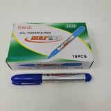 10er-Packung Permanent Marker 2mm blau