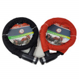 Fahrradschloss Motorradschloss (22mm x 120cm) farbig sortiert