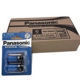 24x Panasonic R14 Zinc Carbon Battery