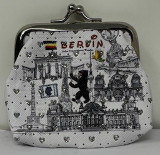 Geldböse mit Berlin-Motiv.